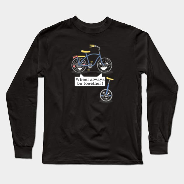 U 'n I Cycle Long Sleeve T-Shirt by haxrox